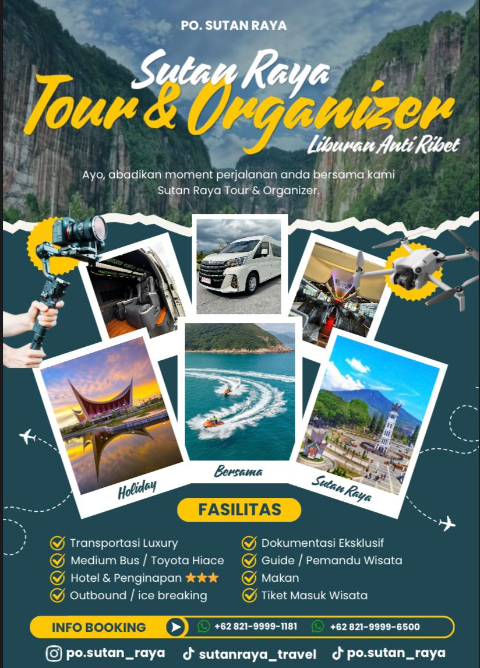 Ilustrasi tim Sutan Raya Tour & Organizer siap membantu perjalanan wisata Anda